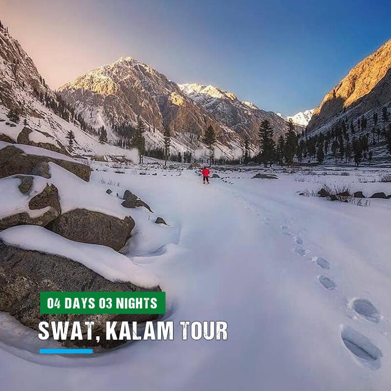 4 Days Swat, Kalam Honeymoon Tour Package