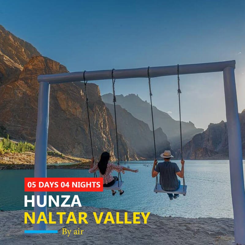 By Air Hunza Honeymoon Tour for 5 Days