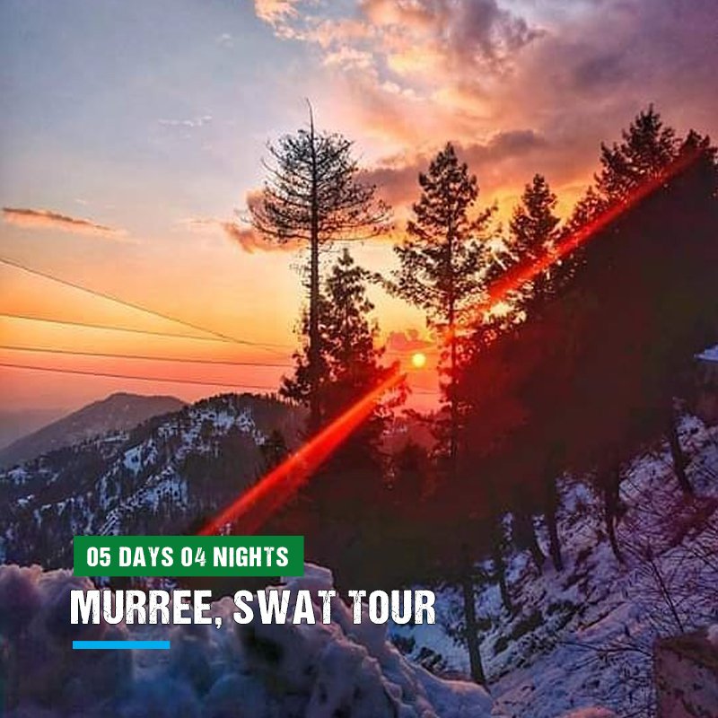 5 Days Murree & Swat Honeymoon Tour Package