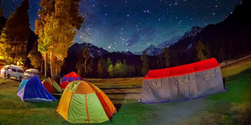 Camping at Naltar Valley - 10 Best Camping Sites In Pakistan
