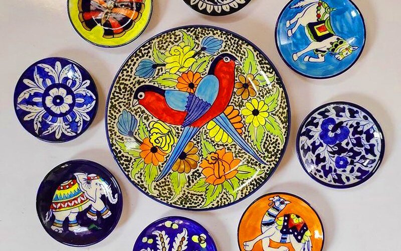 Shades of Multan Blue Pottery - Traditional Multan Blue Pottery In 2022