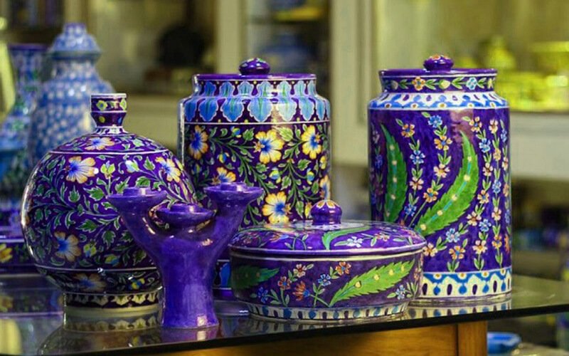 Traditional Multan Blue Pottery - Complete guide by Click Pakistan