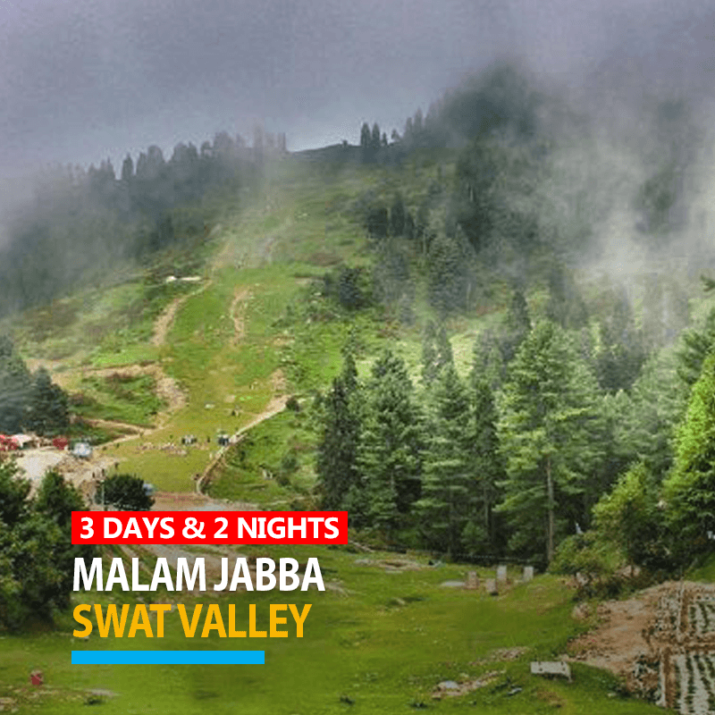 3 Days Swat Malam Jabba Luxury Tour Package with PC 2025