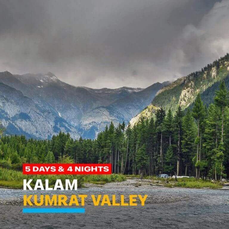 5 Days Kalam Kumrat Valley Tour Package via Badgoi