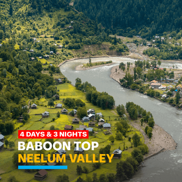 4 Days Travel Package to Neelum Valley Baboon Top