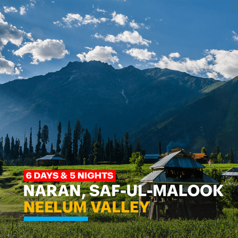 6 Days Naran Saif-ul-Malook & Neelum Valley Tour