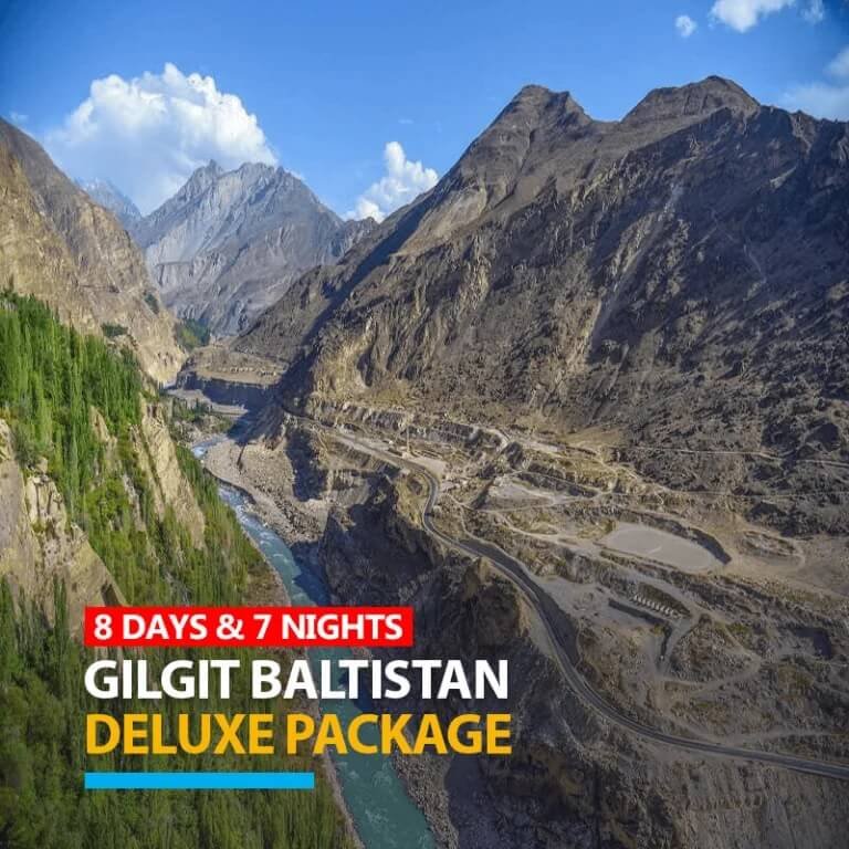 8 Days Glimpse of Gilgit Baltistan Deluxe Tour Package 2024