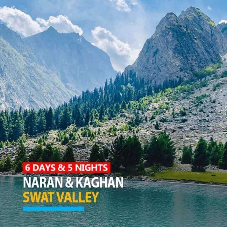 6 Days Swat Kalam Naran Kaghan Travel Package 2024