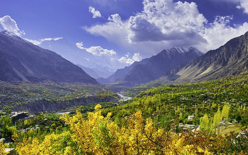 8 Days Hunza Nagar Swat Kalam Vacation Package.