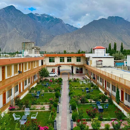 Al Noor Starlet Hotel Aerial View