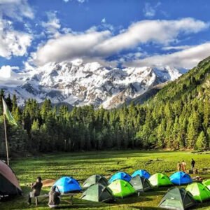 Camping at Fairy Meadows