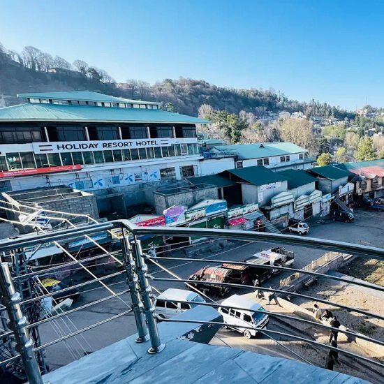 Grand Taj Murree Terrace Area