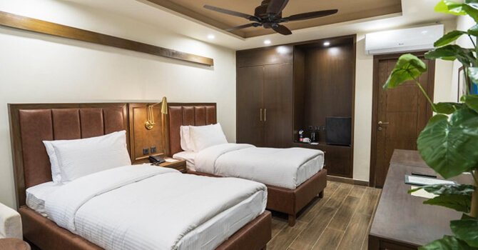 K2 GreenPak Hotel Skardu Deluxe Room