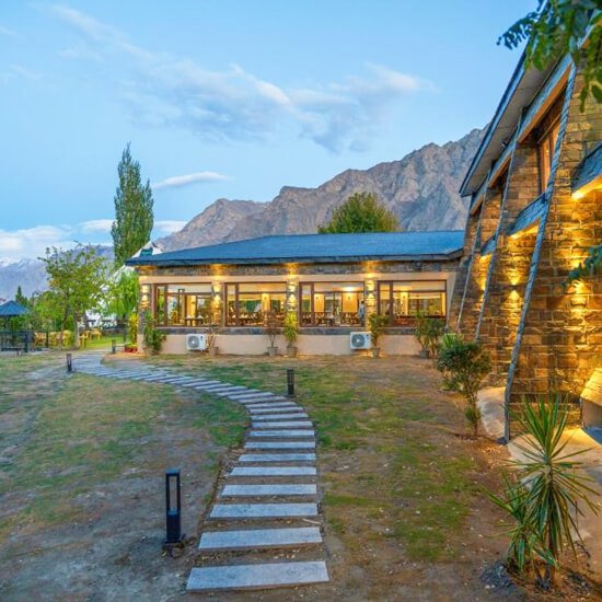 K2 GreenPak Hotel Skardu Lawn Area