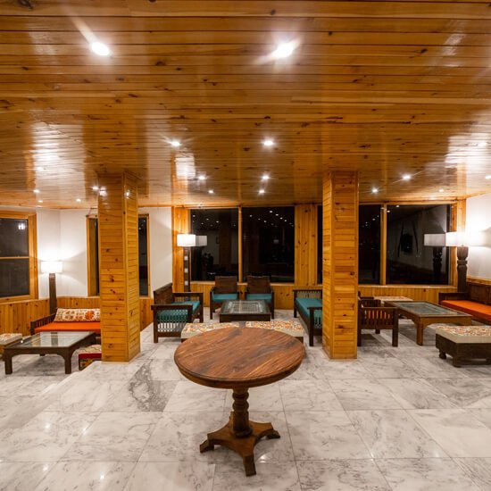 Roomy Daastaan Hotel Dining Area