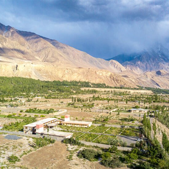 Roomy Khawna Hotel Aerial view