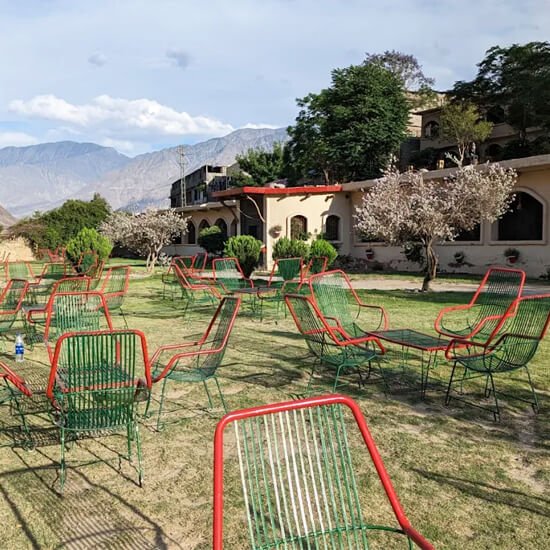 Shangrila Chilas Hotel Garden Area