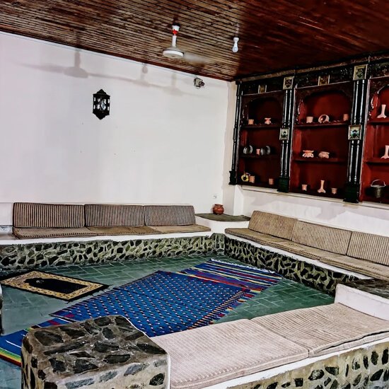 Shangrila Chilas Hotel Guest Seating Area