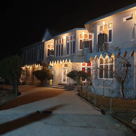 Shangrila Chilas Hotel Night View