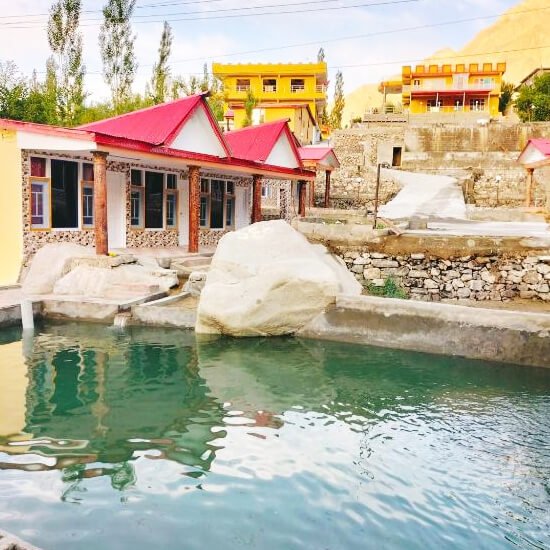 Skardu View Point Water Pond