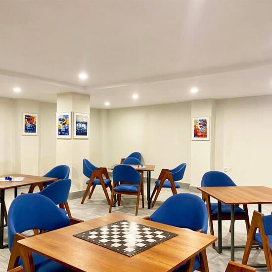 Sky Lodges Hotel Dining Area