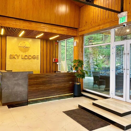 Sky Lodges Hotel Reception