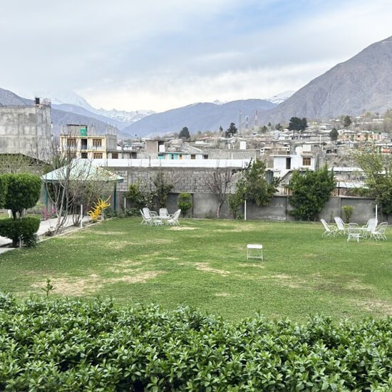 Terichmir View Hotel Chitral Garden