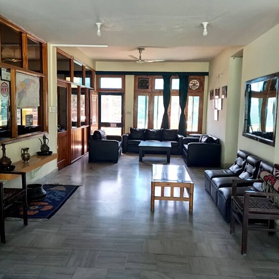 Terichmir View Hotel Chitral Guest Seating Area