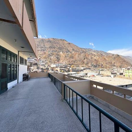 Terichmir View Hotel Chitral Terrace