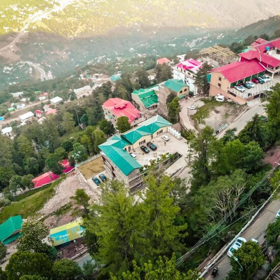 The Roomy Lodge Murree Aerial View