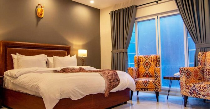 The Roomy Lodge Murree Standard Room