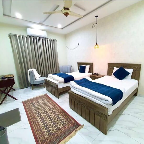 Airport Inn By Aspara Twin Room