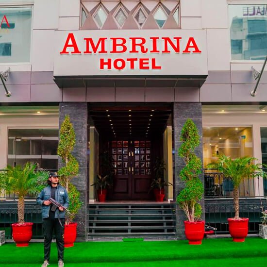 Ambrina Hotel Front View