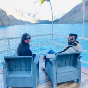 Honeymoon Couple to Hunza Attabad Lake