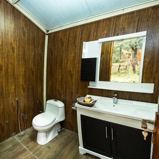 Lattitude Resort Kumrat WashRoom