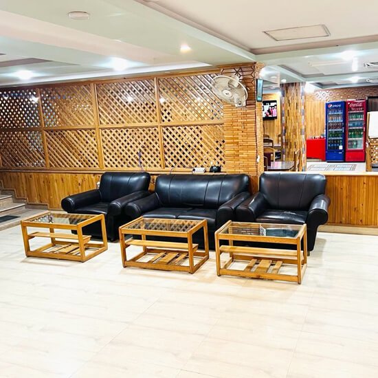 Mir Continental Hotel Keran Seating Area