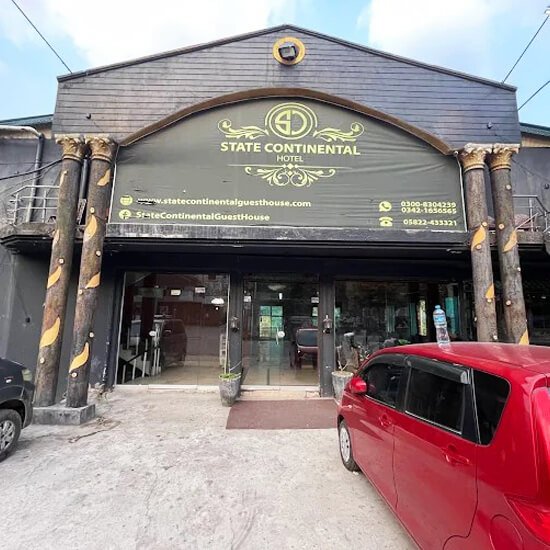 State Continental Hotel Front View